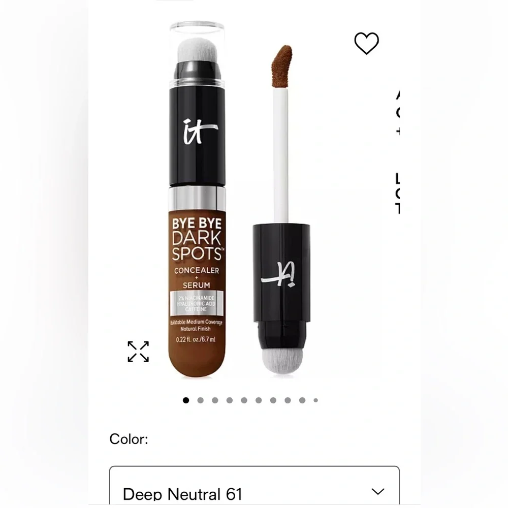 IT Cosmetics Bye Bye Dark Spots Concealer + Serum - Deep Neutral 61